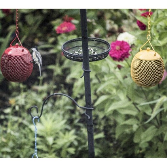 EnDarius-Set of 4 Squirrel Proof Bird Feeders for Outside - Picture 2 of 8